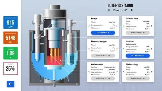Nuclear Power Station Creator — Screenshots