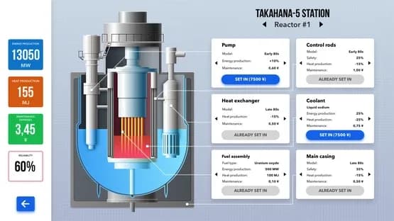 Nuclear Power Station Creator — Screenshots