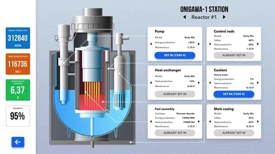 Nuclear Power Station Creator — Screenshots