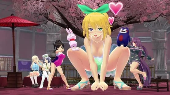 Senran Kagura Peach Ball — Screenshots