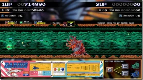 Darius Cozmic Collection — Screenshoty