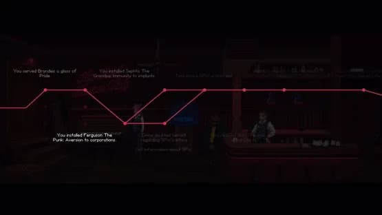 The Red Strings Club — Screenshoty