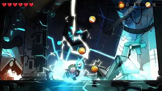 Wonder Boy: The Dragon's Trap — Screenshoty