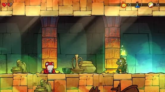 Wonder Boy: The Dragon's Trap — Screenshoty