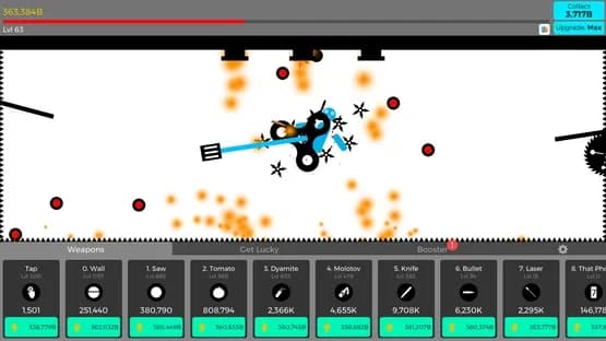 Beat Stickman: Infinity Clones — Screenshoty
