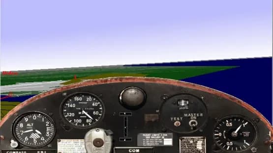 Microsoft Flight Simulator 5.0 — Screenshoty