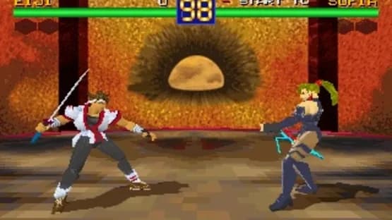 Battle Arena Toshinden — Screenshoty