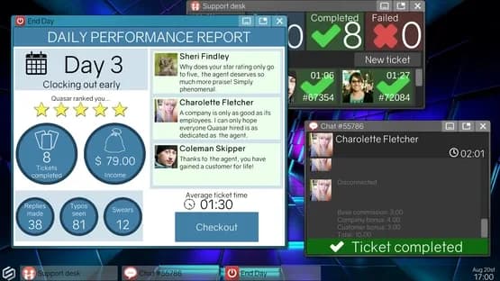 Tech Support: Error Unknown — Screenshoty