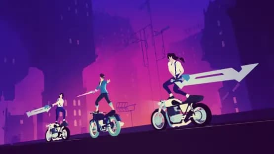 Sayonara Wild Hearts — Screenshoty