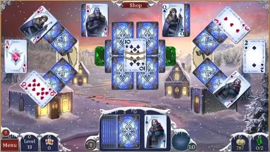 Jewel Match Solitaire Winterscapes — Screenshoty