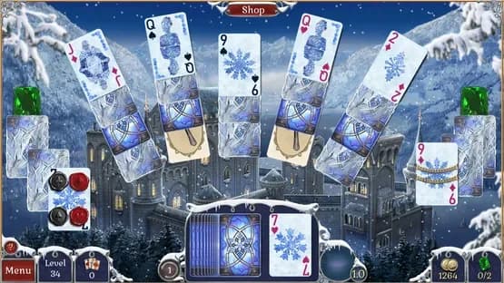 Jewel Match Solitaire Winterscapes — Screenshoty