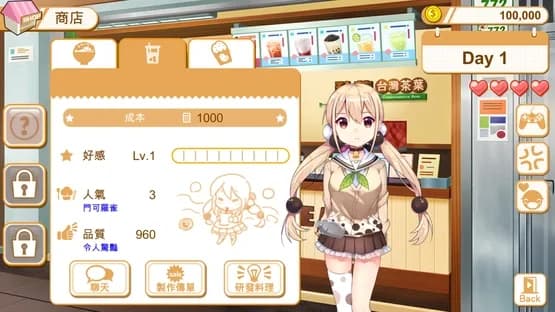 Food Girls — Screenshoty