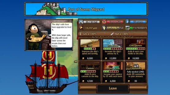 Swords and Sandals Pirates — Screenshots
