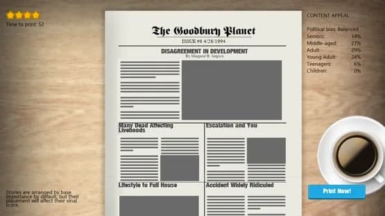 Above the Fold — Screenshots