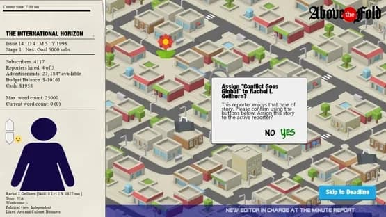 Above the Fold — Screenshots