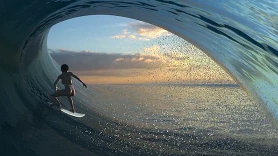 Virtual Surfing — Screenshoty