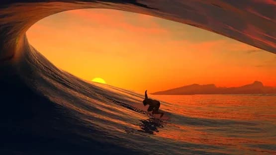 Virtual Surfing — Screenshoty