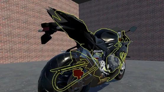 Biker Garage — Screenshoty