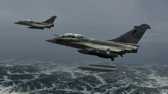 Ace Combat 5: The Unsung War — Screenshoty