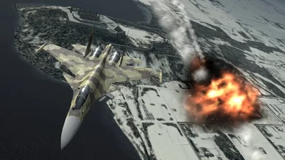 Ace Combat 5: The Unsung War — Screenshoty