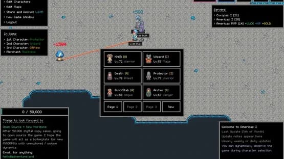 Adventure Land: The Code MMORPG — Screenshots