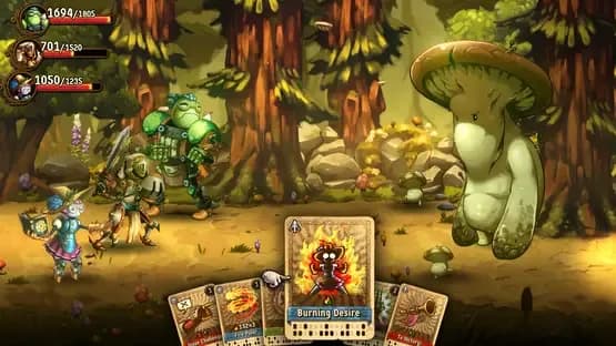SteamWorld Quest: Hand of Gilgamech — Screenshoty