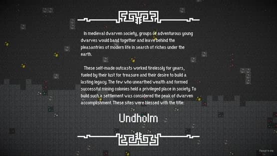 Undholm — Screenshoty