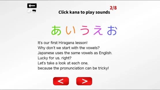 Let's Learn Japanese! Hiragana — Screenshoty