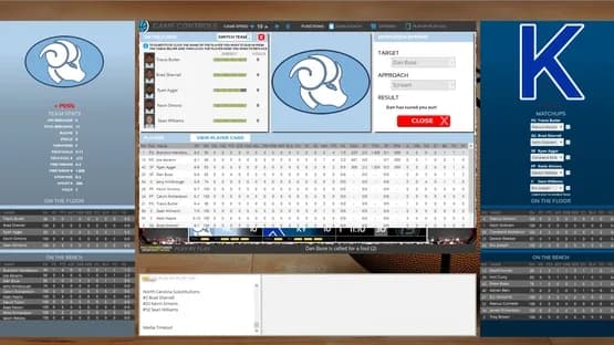 Draft Day Sports: College Basketball 2019 — Screenshoty