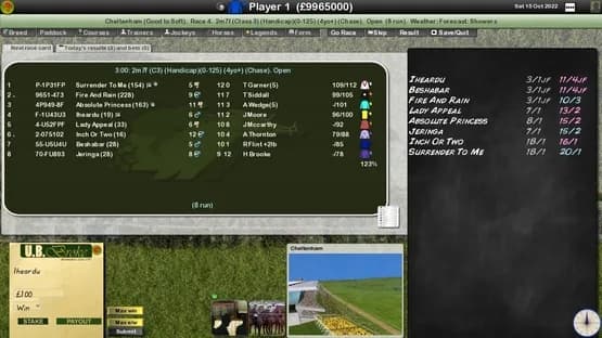 Starters Orders 7 Horse Racing — Screenshoty