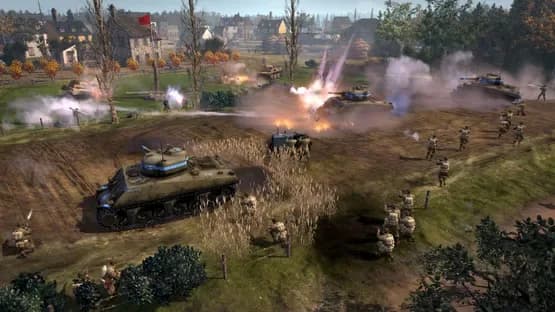 Company of Heroes 2: The Western Front Armies — Screenshoty