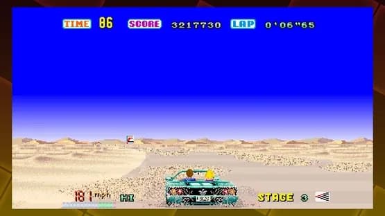 Sega Ages Out Run — Screenshoty