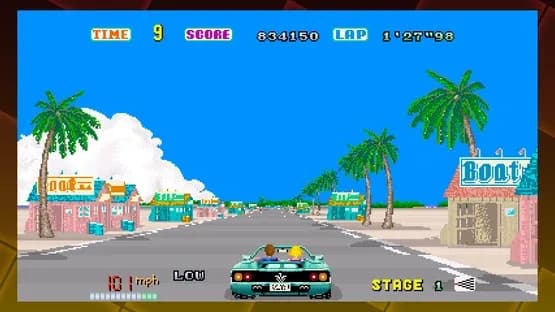 Sega Ages Out Run — Screenshoty