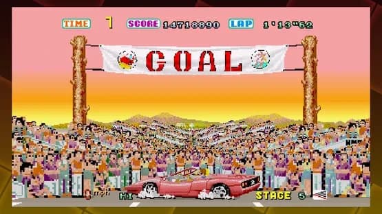 Sega Ages Out Run — Screenshoty