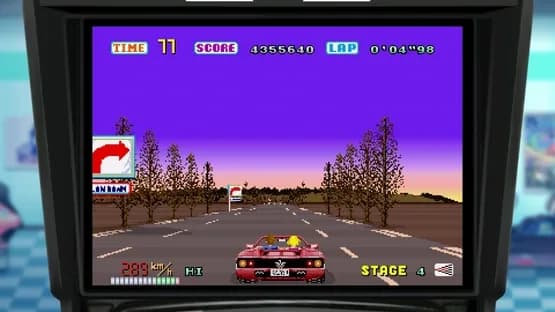 Sega Ages Out Run — Screenshoty