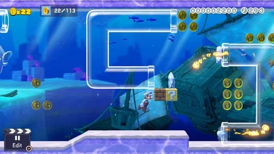 Super Mario Maker 2 — Screenshoty