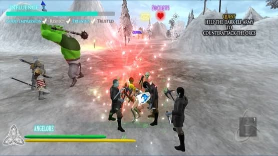Angel Light the Elven Truce — Screenshoty