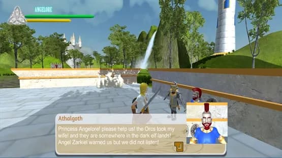 Angel Light the Elven Truce — Screenshoty