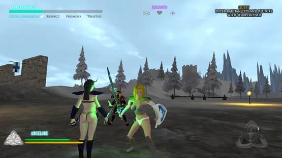 Angel Light the Elven Truce — Screenshoty