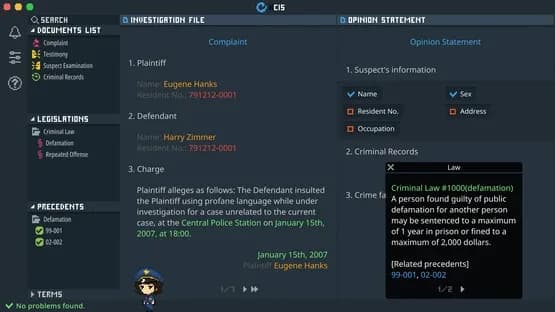 Legal Dungeon — Screenshots