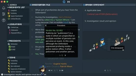 Legal Dungeon — Screenshots
