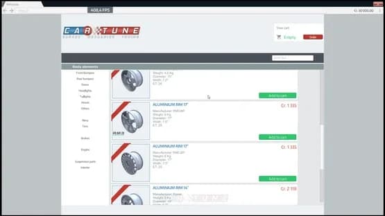 Car Tune: Project — Screenshoty