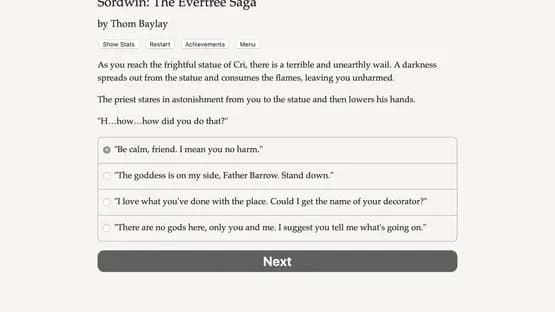 Sordwin: The Evertree Saga — Screenshoty