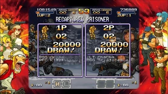 Metal Slug XX — Screenshoty
