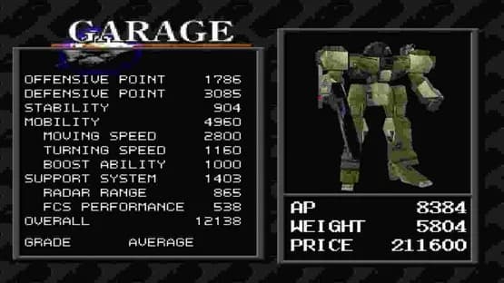 Armored Core — Screenshots