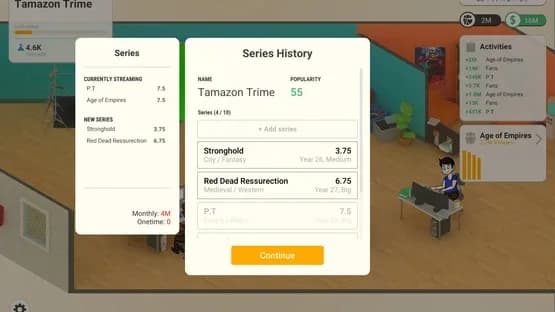 Series Makers — Screenshoty