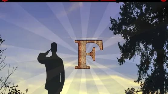 Press F to pay respects — Screenshoty