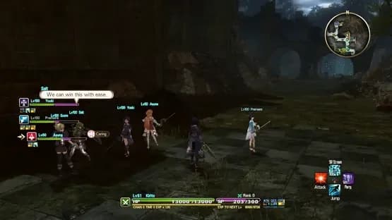 Sword Art Online: Hollow Realization - Deluxe Edition — Screenshoty