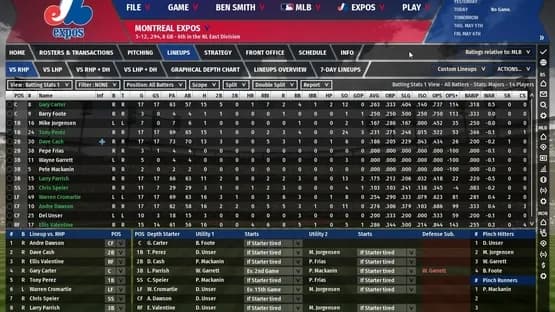 Out of the Park Baseball 20 — Screenshoty