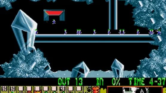 Lemmings — Screenshoty